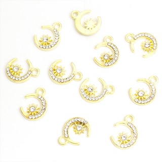 Set 20 Mặt Vòng cổ Hình Trăng Sao Đính Đá Thời Trang Cho Nữ