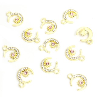 Set 20 Mặt Vòng cổ Hình Trăng Sao Đính Đá Thời Trang Cho Nữ