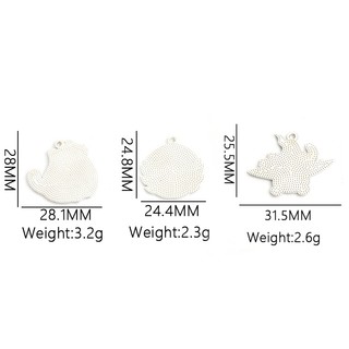 Set 10 Mặt Vòng cổ Hợp Kim Hình Mèo Đen Sáng Tạo diy