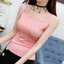 Áo Vest Ren Nữ Sling Plus Size Áo Nữ Đáy Áo Sơ Mi Phong Cách Mỏng Đơn Giản Cơ Bản Phù Hợp Với Phong Cách Có Thể Đeo Bên Ngoài