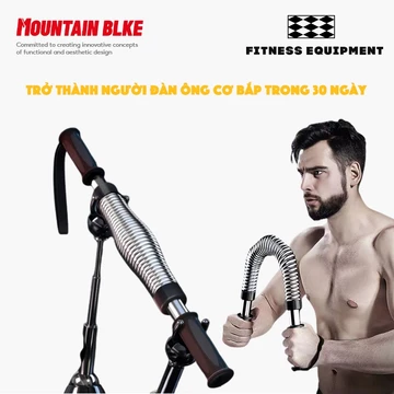 Tay cầm lò xo tay huấn luyện nam sức mạnh cánh tay cánh tay cơ bắp tập thể dục sức mạnh cánh tay thanh tập thể dục tại nhà tay cầm thanh gậy lò xo tập cơ tay