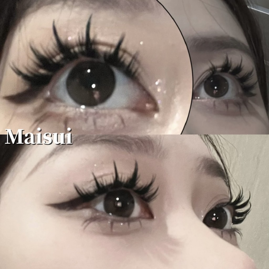 Hộp Lông Mi Giả Sweet Minijumie Mint10 Hàng Có Gai Lúa Mì Dày Tự Nhiên 10-13mm