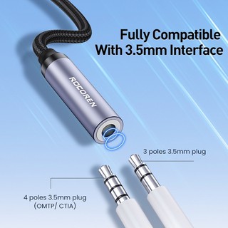 Dây Cáp Nối Dài Chuyển Đổi Cổng type c Sang Cổng Cắm 3.5mm aux Cho Tai Nghe / laptop / Điện Thoại Di Động / Máy Tính Bảng / tv dvd Âm Thanh Nổi 3.5mm aux