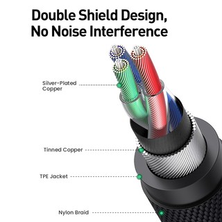 Dây Cáp Nối Dài Chuyển Đổi Cổng type c Sang Cổng Cắm 3.5mm aux Cho Tai Nghe / laptop / Điện Thoại Di Động / Máy Tính Bảng / tv dvd Âm Thanh Nổi 3.5mm aux