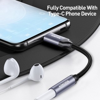 Dây Cáp Nối Dài Chuyển Đổi Cổng type c Sang Cổng Cắm 3.5mm aux Cho Tai Nghe / laptop / Điện Thoại Di Động / Máy Tính Bảng / tv dvd Âm Thanh Nổi 3.5mm aux