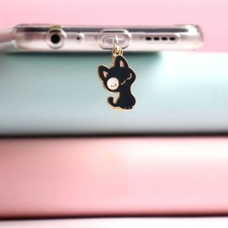 Mobile Nút Bịt Ổ Cắm Điện Thoại Chống Bụi Hình Mèo Dễ Thương diy