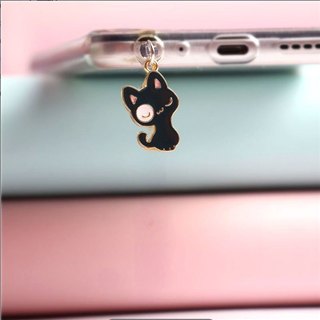 Mobile Nút Bịt Ổ Cắm Điện Thoại Chống Bụi Hình Mèo Dễ Thương diy
