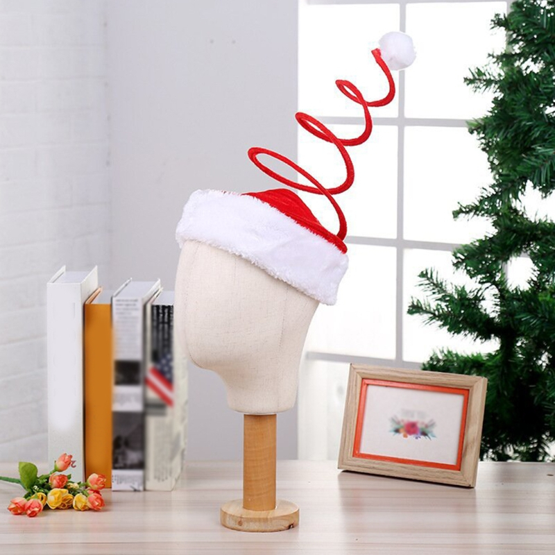 Sky retro giáng sinh ông già noel mũ nón dài cho đạo cụ chụp ảnh cho người lớn thanh thiếu niên trẻ em