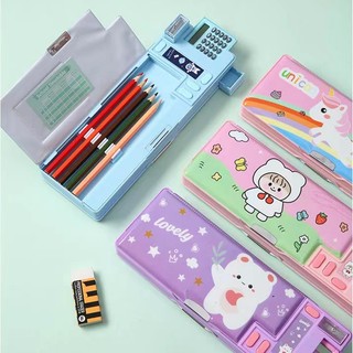 Đồ Gọt Bút Chì Và Máy Tính Bằng Nhựa Cho Bé Trai Và Bé Gái