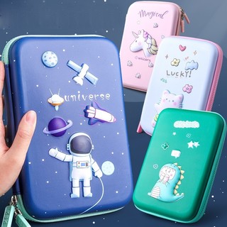 Túi Đựng Bút Mềm 3D Kawaii Chống Nước Sức Chứa Lớn Sắp Xếp Gọn Gàng Cho Học Sinh