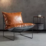 [Mã CLS2404A giảm 30k đơn 150k] Ghế sofa phong cách Bắc Âu sang trọng, vải giả da, đệm mềm mại thoải mái, ghế thư giãn như quán cà phê gia đình — ảnh 2