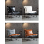 [Mã CLS2404A giảm 30k đơn 150k] Ghế sofa phong cách Bắc Âu sang trọng, vải giả da, đệm mềm mại thoải mái, ghế thư giãn như quán cà phê gia đình — ảnh 6