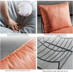 [Mã CLS2404A giảm 30k đơn 150k] Ghế sofa phong cách Bắc Âu sang trọng, vải giả da, đệm mềm mại thoải mái, ghế thư giãn như quán cà phê gia đình — ảnh 8