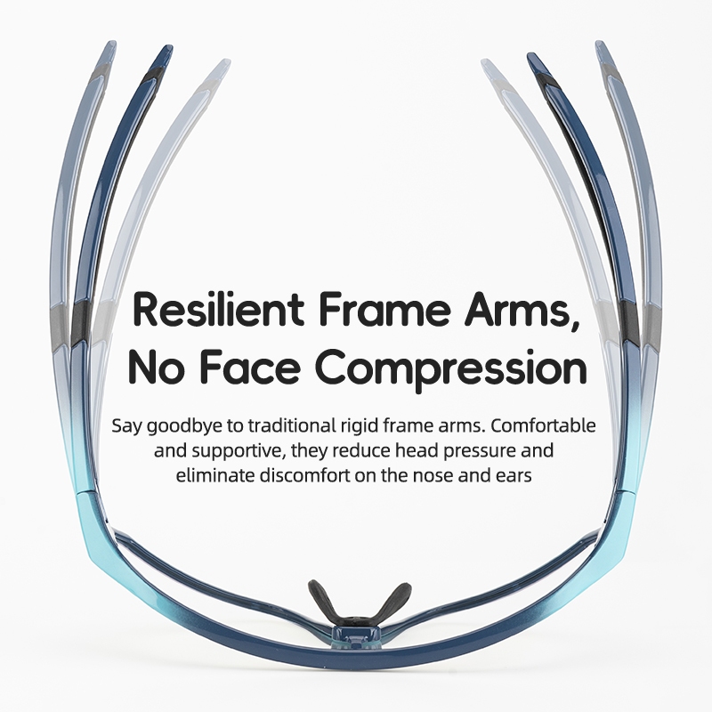 ROCKBROS Đi Xe Đạp Kính Mát Trẻ Em Kính Phân Cực Photochromic Chống Gió Chống Cát Xe Đạp Kính Mát Thể Thao Ngoài Trời