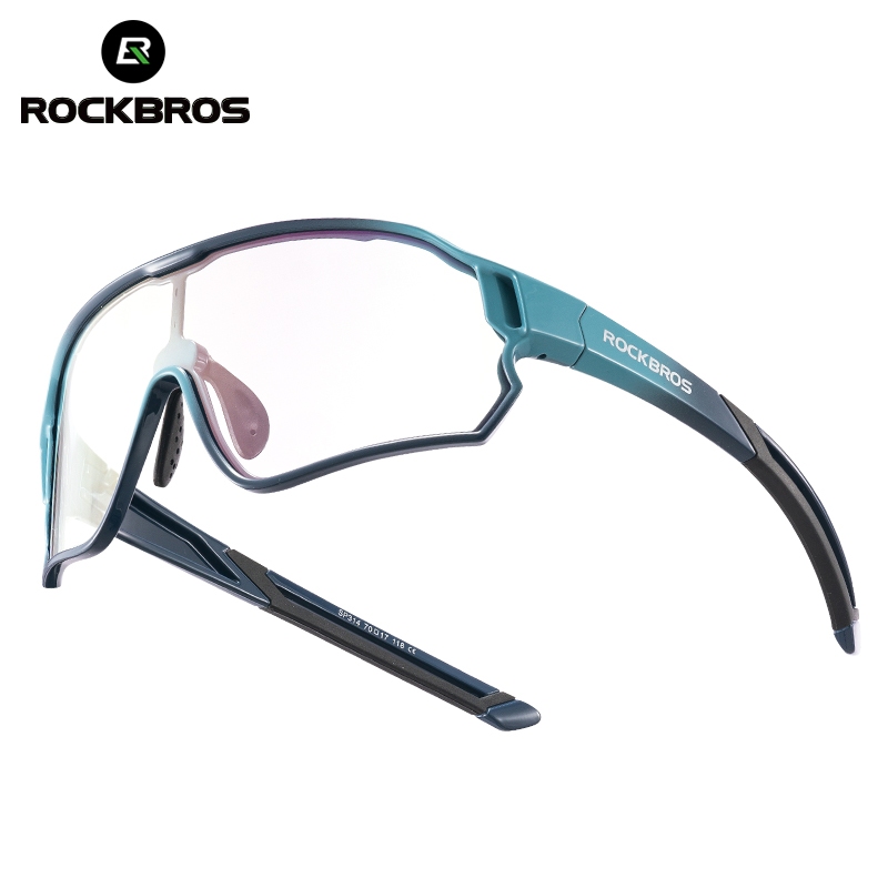 ROCKBROS Đi Xe Đạp Kính Mát Trẻ Em Kính Phân Cực Photochromic Chống Gió Chống Cát Xe Đạp Kính Mát Thể Thao Ngoài Trời
