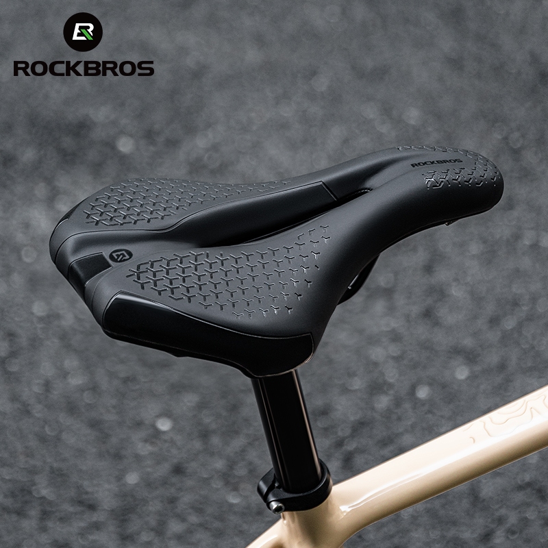 ROCKBROS Yên xe đạp rỗng thoải mái, đệm cho xe leo núi/đường bộ, phụ kiện đi xe đạp