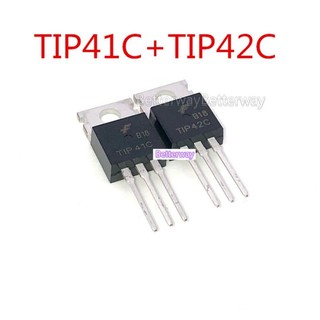 20 chiếc ống bóng bán dẫn TIP41C TIP42C TO-220 (10 chiếc TIP41C + 10 chiếc TIP42C), Chỉ sản xuất hàng tiêu dùng tốt nhất và đảm bảo hàng mới