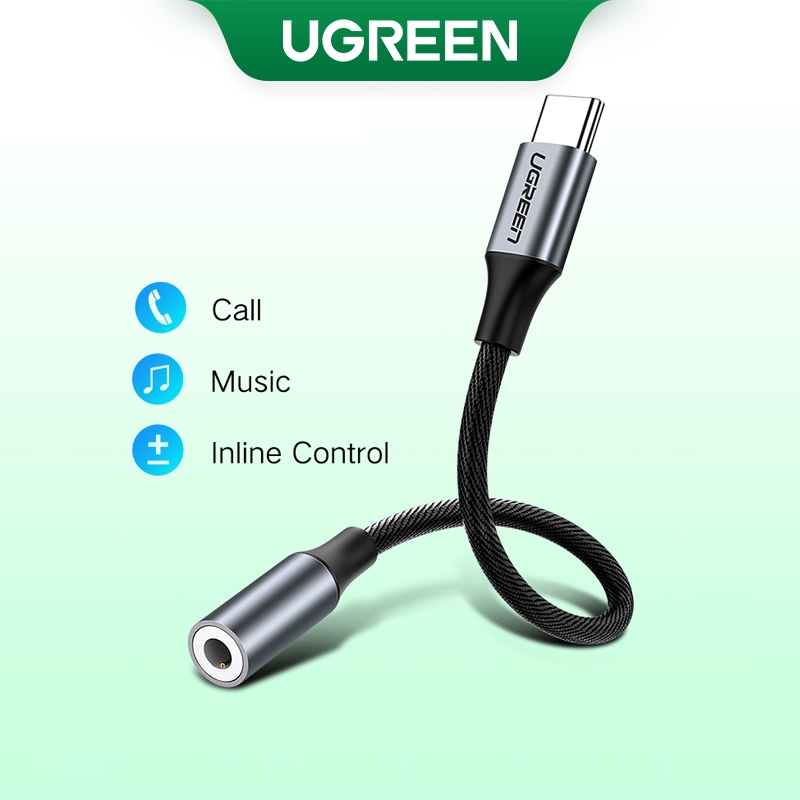 Bộ chuyển đổi Ugreen Type-C sang 3.5mm