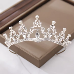 Vương Miện Đội Đầu Đính Đá Cho Cô Dâu / Cô Dâu
