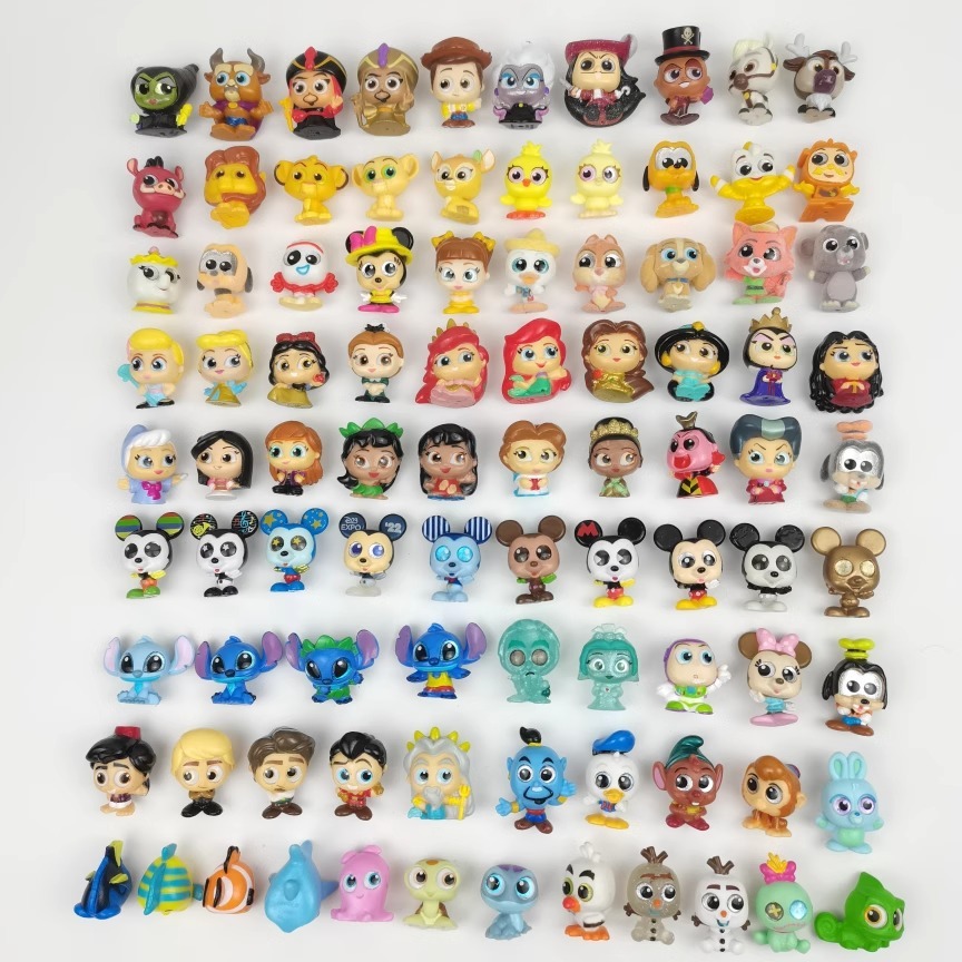 Búp Bê Mắt To Bằng Kính Xếp Chồng Kiểu Disney Dễ Thương Dùng Trang Trí