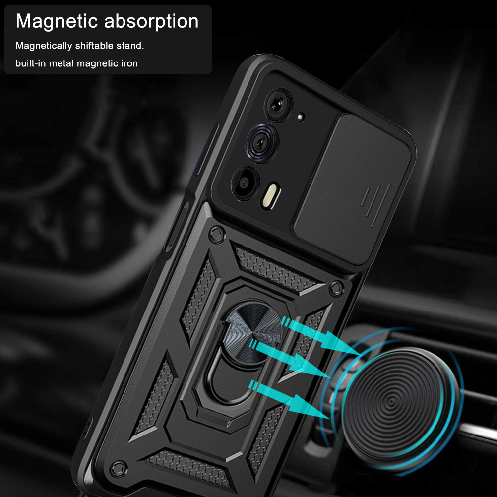 Ốp điện thoại chống sốc bảo vệ ống kính Motorola MOTO Edge 20 30 40 50 S50 60 2023 Fusion Pro Plus Neo Ultra 4G 5G Vỏ Fusion Lite Vỏ giữ nhẫn từ tính