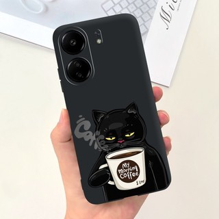 Ốp Điện Thoại silicone Mềm Họa Tiết Phi Hành Gia Cho xiaomi redmi 13c 12c 4g xiaomi poco c55 c65 capinha
