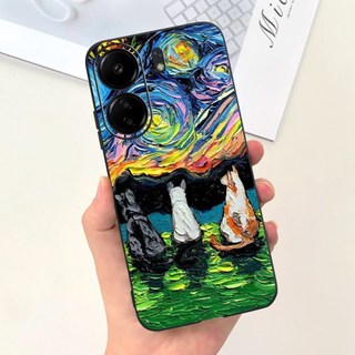 Ốp Điện Thoại silicone Mềm Họa Tiết Phi Hành Gia Cho xiaomi redmi 13c 12c 4g xiaomi poco c55 c65 capinha