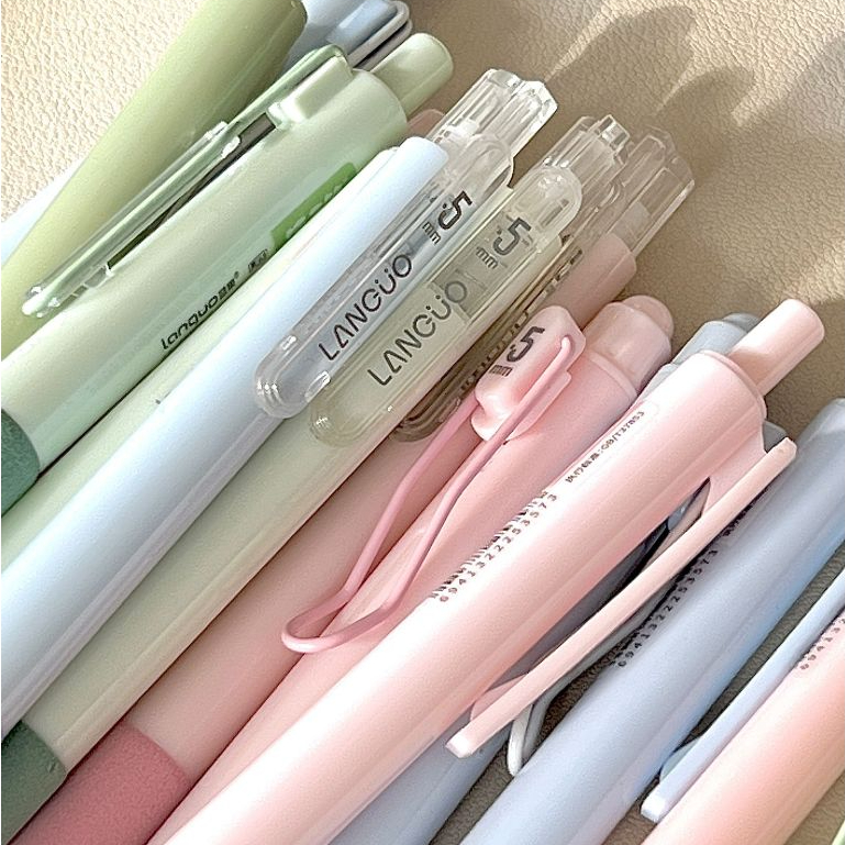 Ohaya languo Bộ Bút Mực gel Đen Ngòi 0.5mm Khô Nhanh Mềm Mịn Cho Học ...