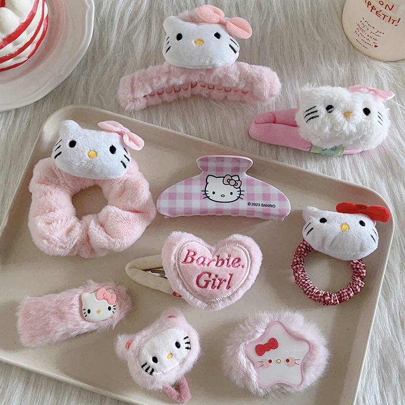 Bộ sưu tập kẹp càng cua hello kitty dễ thương