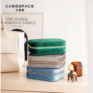 Casegrace Hộp Đựng Trang Sức Bằng Nhung Sang Trọng