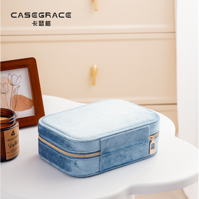 Casegrace Hộp Đựng Trang Sức Bằng Nhung Sang Trọng