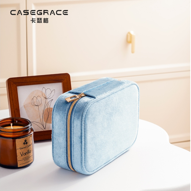 Casegrace Hộp Đựng Trang Sức Bằng Nhung Sang Trọng