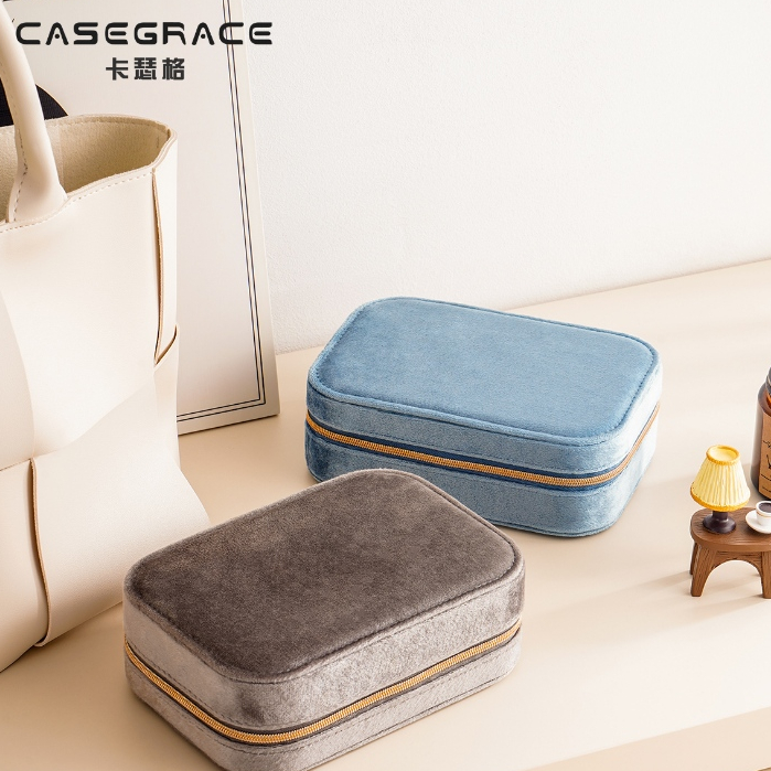 Casegrace Hộp Đựng Trang Sức Bằng Nhung Sang Trọng