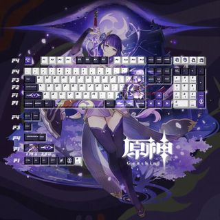 Genshin Bộ Nắp Chìa Khóa Tùy Chỉnh Màu Nhuộm pbt