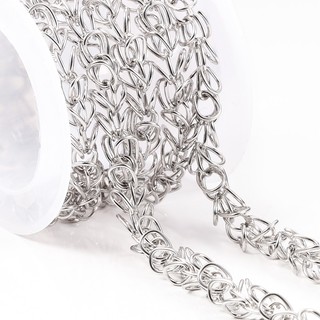 Cánh hoa ba chiều bằng thép không gỉ Dây chuyền thủ công cho dây chuyền trang sức Chất liệu DIY Dây chuyền phụ kiện