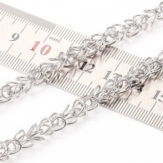 Cánh hoa ba chiều bằng thép không gỉ Dây chuyền thủ công cho dây chuyền trang sức Chất liệu DIY Dây chuyền phụ kiện