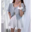 SUXI Áo Khoác Blazer Ngắn Tay Dáng Ôm Kiểu Vintage Thời Trang Mùa Hè Cho Nữ