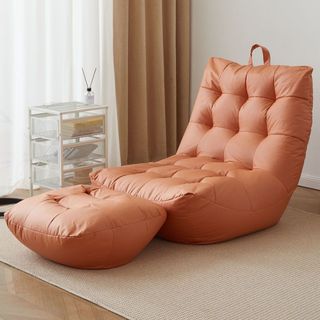 Ghế lười hạt xốp  tatami tựa lưng Ghế Sofa có thể nằm ngủ, Phù Hợp Cho PhòngKhách Ban Công Phòng Ngủ