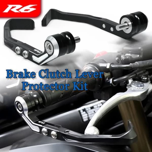 Dành Cho Xe YAMAHA YZF-R6 (06-17) YZF-R7 (22-23) Phanh Ly Hợp Đòn Bẩy Bảo Vệ Xe Máy Tay Cầm Bảo Vệ Chống Rơi Phụ Kiện Bảo Vệ