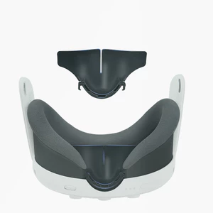 Vr Đệm Bọc Ống Kính Chụp Tai Nghe Chụp Đầu Chống Rò Rỉ Cho meta quest 3 vr 3