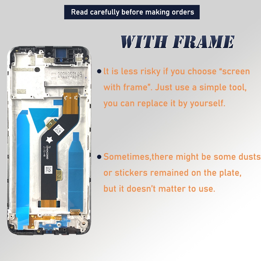 Dành Cho Infinix Hot 10s X689B X689D X689 Màn Hình LCD Lắp Ráp Màn Hình Cảm Ứng Bộ Số Hóa Cho Hot 10T X689C Màn Hình LCD