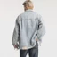 Áo Khoác Denim Tay Dài Phong Cách Harajuku Nhật Bản Thời Trang Cho Nam Và Nữ