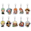 Móc Khóa acrylic Trong Suốt Hình Nhân Vật luffy Trong Phim one piece