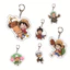 Móc Khóa acrylic Trong Suốt Hình Nhân Vật luffy Trong Phim one piece