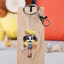 Móc Khóa acrylic Trong Suốt Hình Nhân Vật luffy Trong Phim one piece