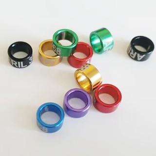 10 Chiếc 10 Mm Bồ Câu Nhẫn Chân Y2026 + Số 10 / 8 Mm Chim Lớn Tùy Chỉnh Cá Tính Thẳng Nhôm Chân Nhẫn Dove Bay Huấn Luyện Chân Nhẫn