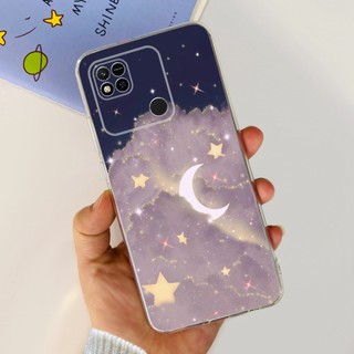 Ôp Điện Thoại Silicon Dẻo Họa Tiết Vân Đá Và Hoa Sang Trọng Cho xiaomi redmi 10a 10c redmi10a redmi10c Ốp