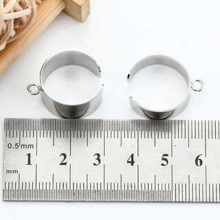 Vòng hàn mịn bằng thép không gỉ Phụ kiện vòng có thể điều chỉnh Vòng thời trang DIY Đồ trang trí phù hợp
