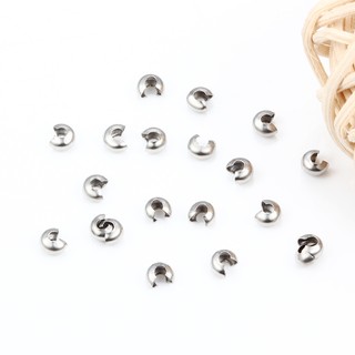 Thép không gỉ Lưỡi liềm Khóa Phụ Kiện Trang Sức DIY Khóa Cuối Thời Trang Cố Định Hình Bầu Dục Phụ Kiện Khóa