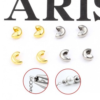 Thép không gỉ Lưỡi liềm Khóa Phụ Kiện Trang Sức DIY Khóa Cuối Thời Trang Cố Định Hình Bầu Dục Phụ Kiện Khóa